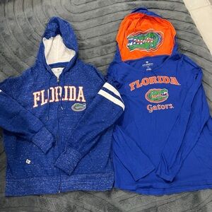 Colosseum Kids Florida Gators Blue & Orange Hooded Jacket Set